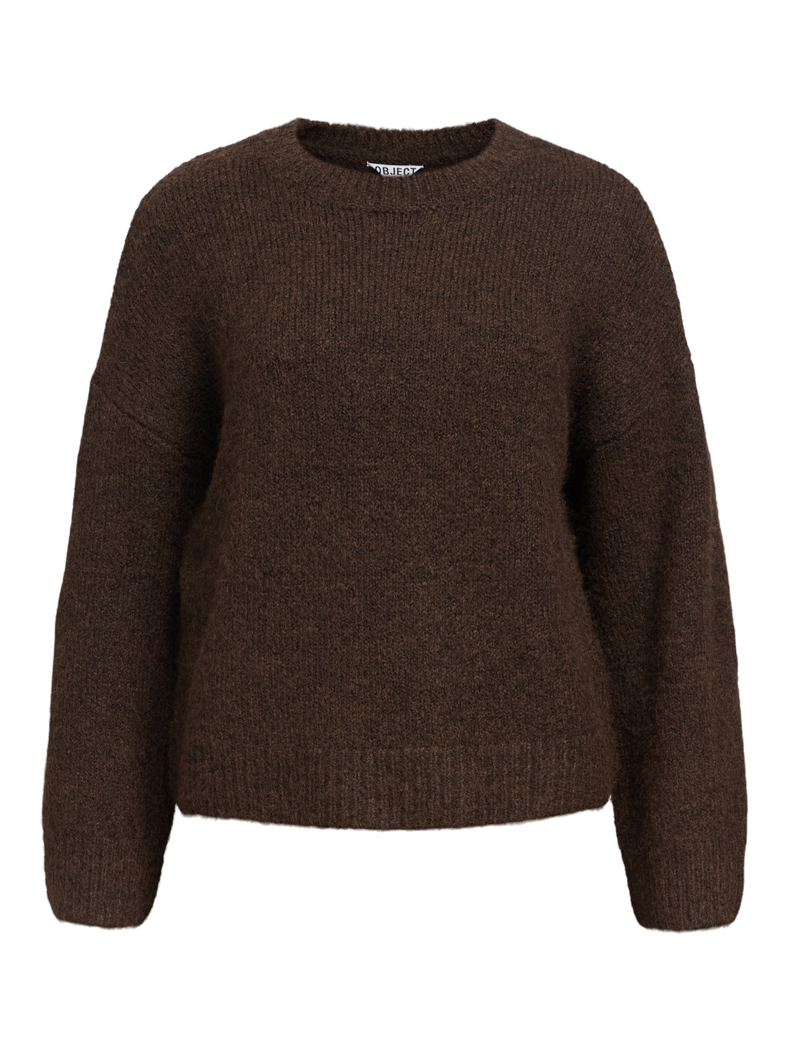OBJSAGGIA Pullover - Seal Brown - VERO MODA & VILA Bergvik